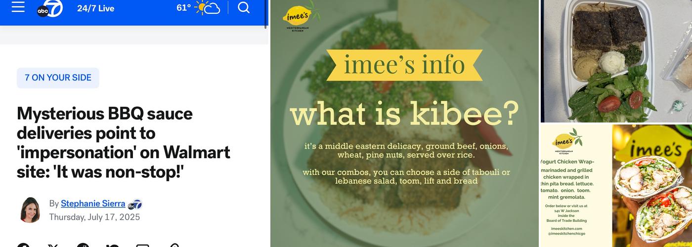 Imee's Kitchen Menu