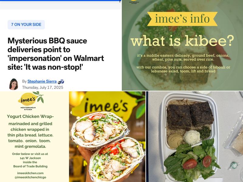 Imee's Kitchen Menu