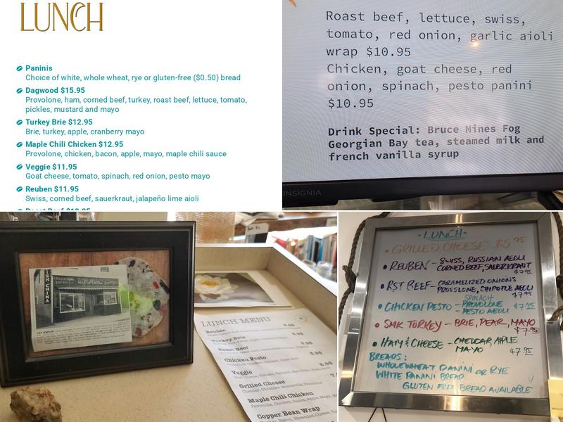The Copper Bean Cafe Menu