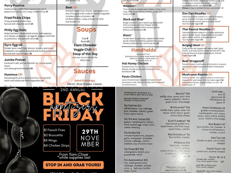 South Perry Lantern Menu