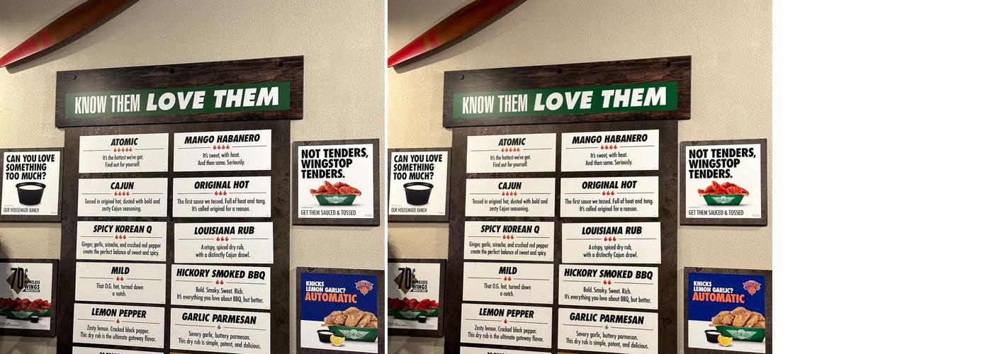 Wingstop Menu