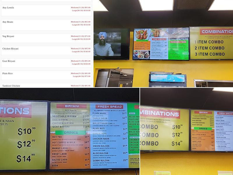 Curry In Hurry LA Menu