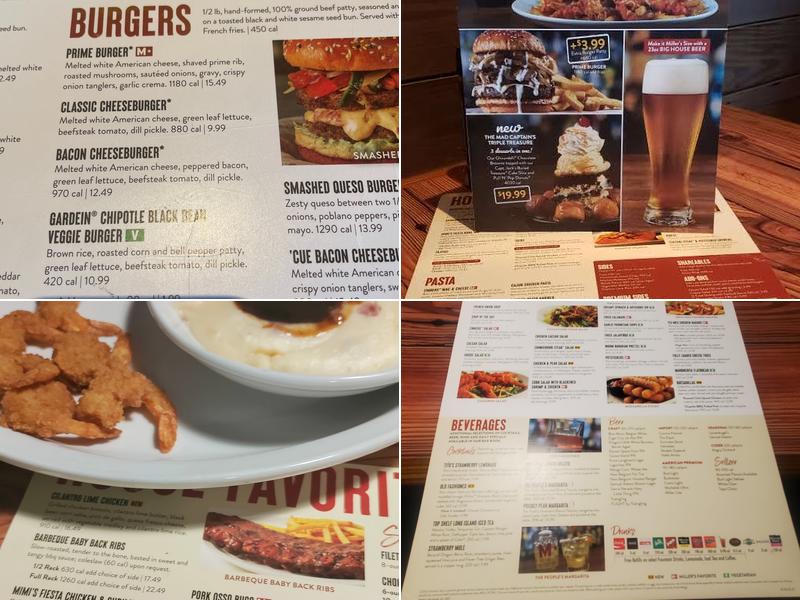 Miller's Ale House Menu