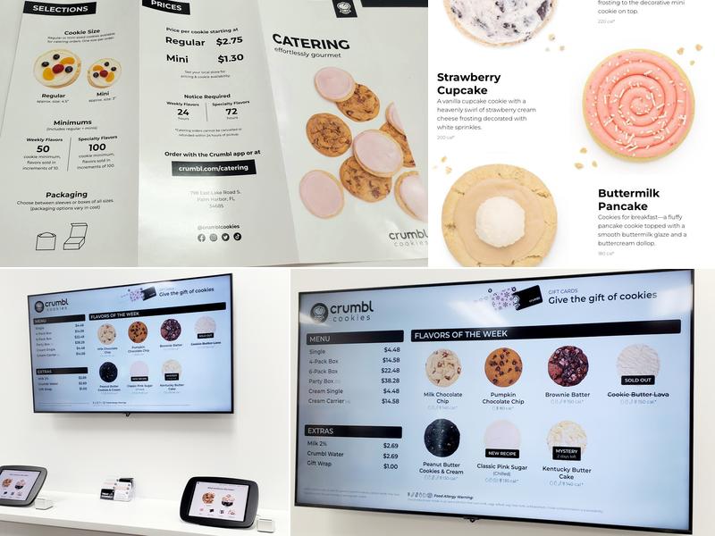 Crumbl Cookies - Palm Harbor Menu