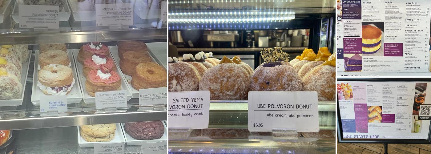 Purple Potato Bakery Menu