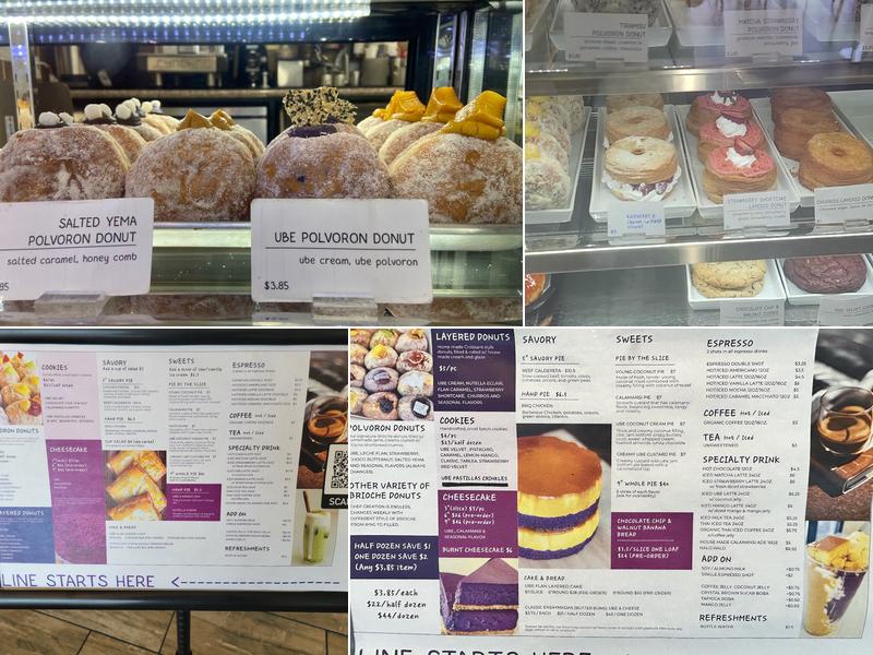 Purple Potato Bakery Menu