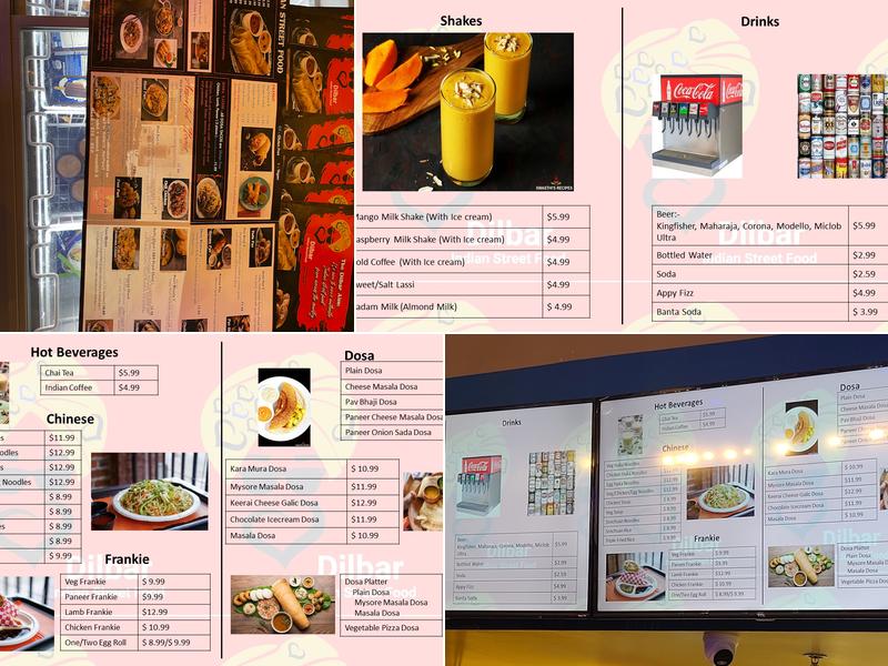 Dilbar Menu