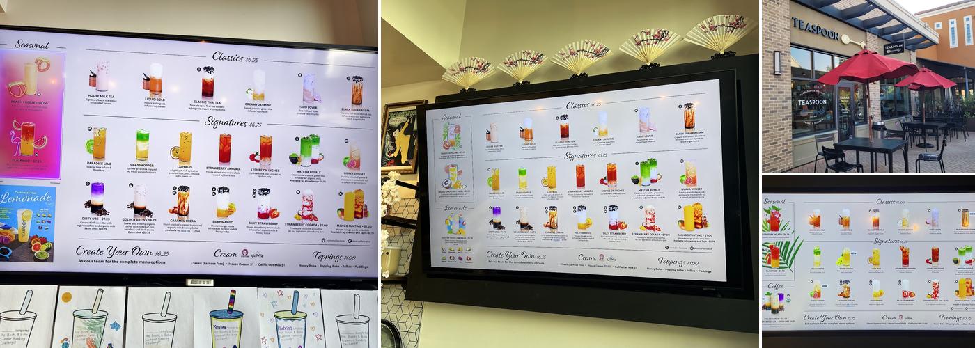 Teaspoon Corte Madera Menu