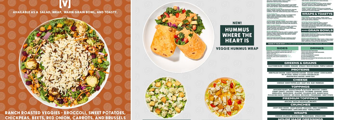 Green District Salads - Blue Ash Menu