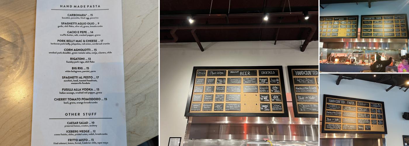 Grassa Menu
