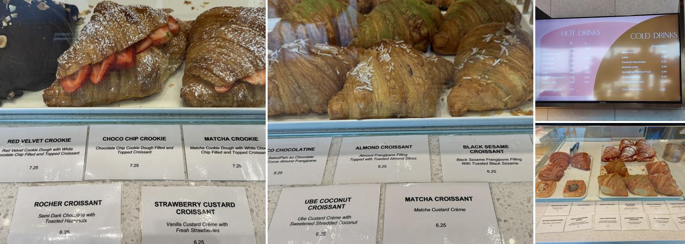 Evana Pâtisserie & Café Menu