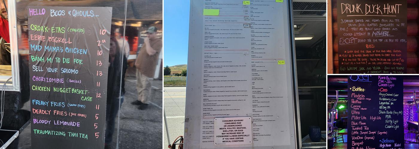 Longbranch Saloon Menu