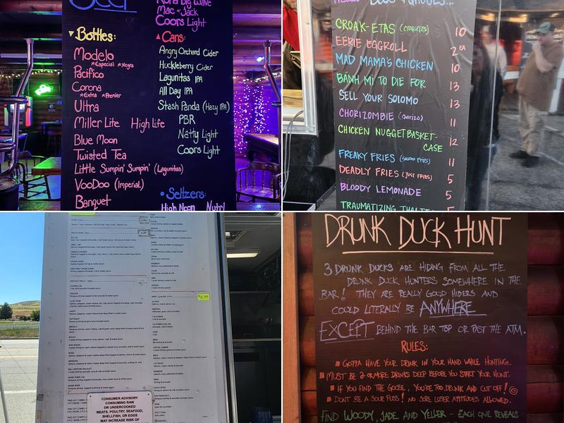 Longbranch Saloon Menu