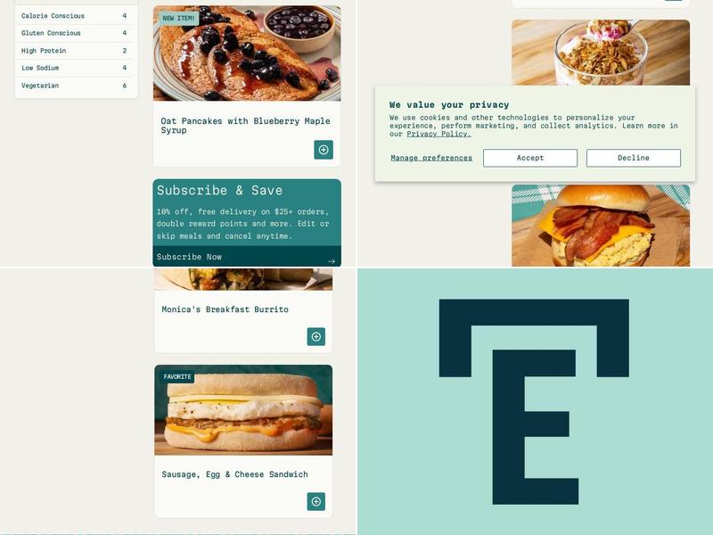 Everytable Menu