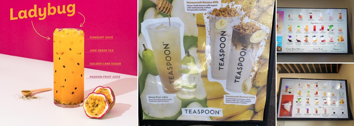 Teaspoon Menu