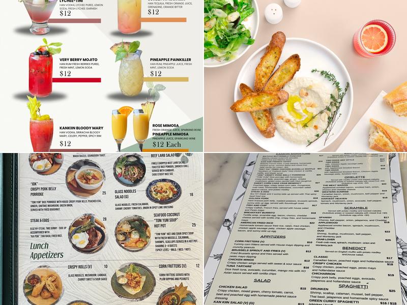 KAN KIIN BRUNCH & THAI EATERY Menu