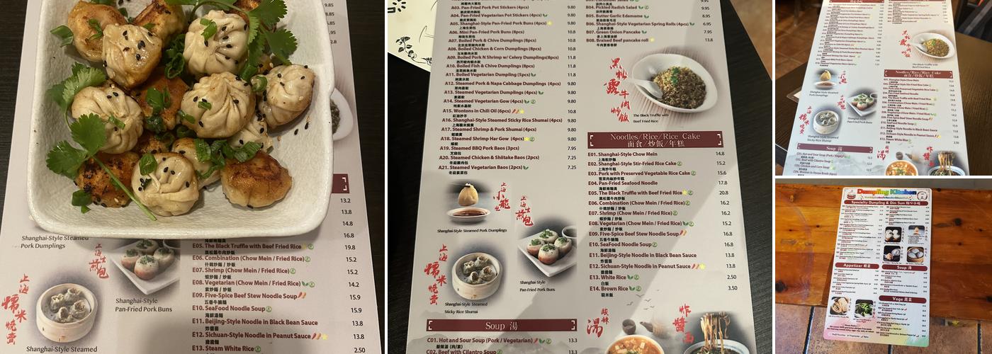 Dumpling Kitchen - Castro Menu