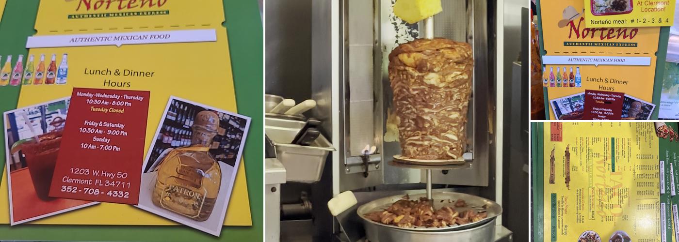 Taco Norteno Menu
