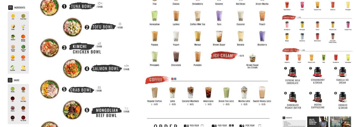 Bubble Tea Lab mundelein Menu