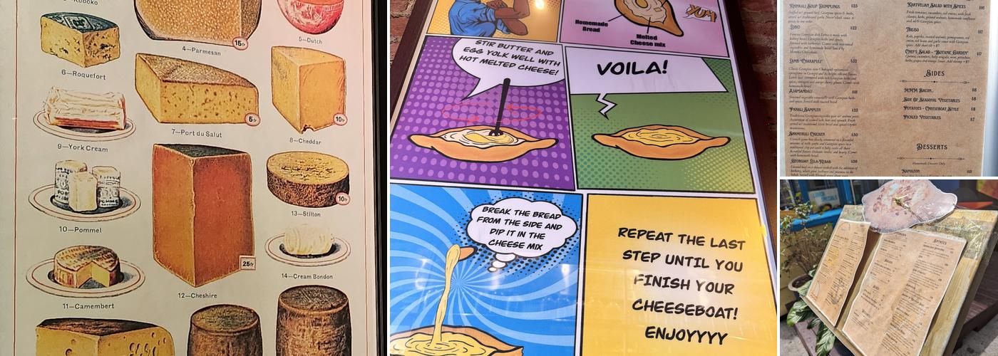 Cheeseboat Hell's Kitchen Menu