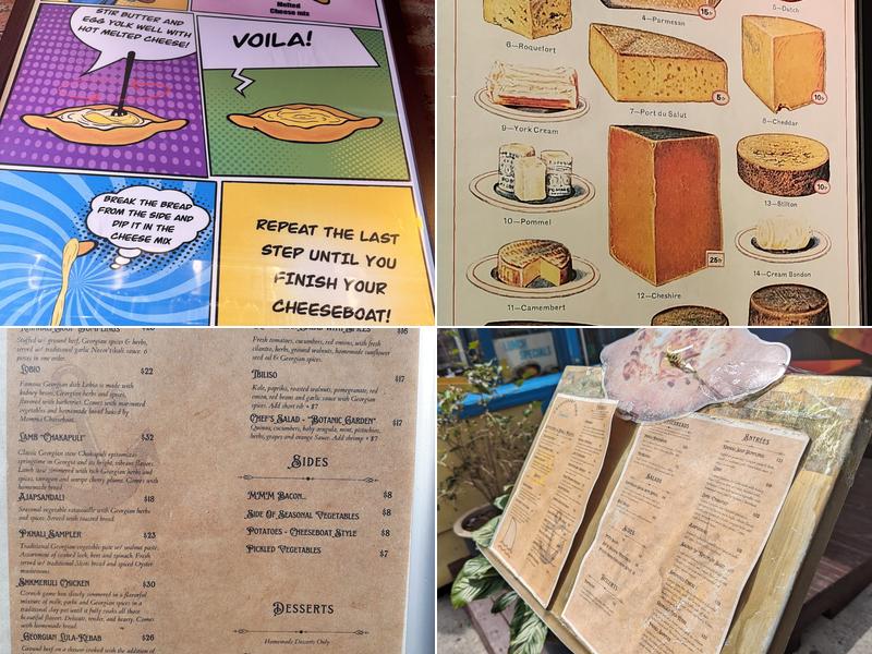 Cheeseboat Hell's Kitchen Menu