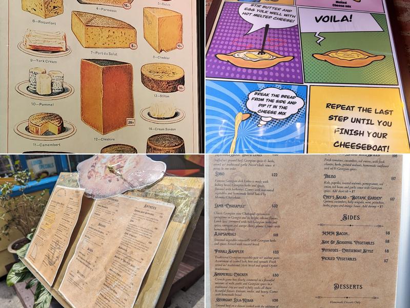 Cheeseboat Hell's Kitchen Menu