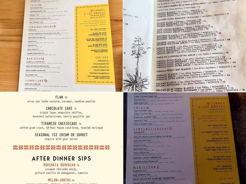 Bulevar Mexican Kitchen Menu