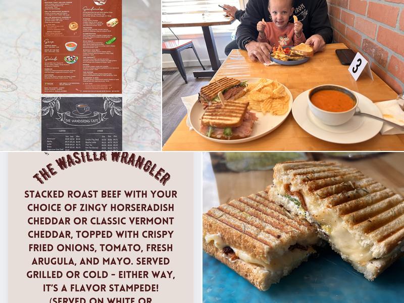 The Wandering Cafe Menu