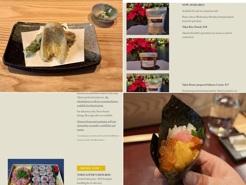 Takai by Kashiba Menu