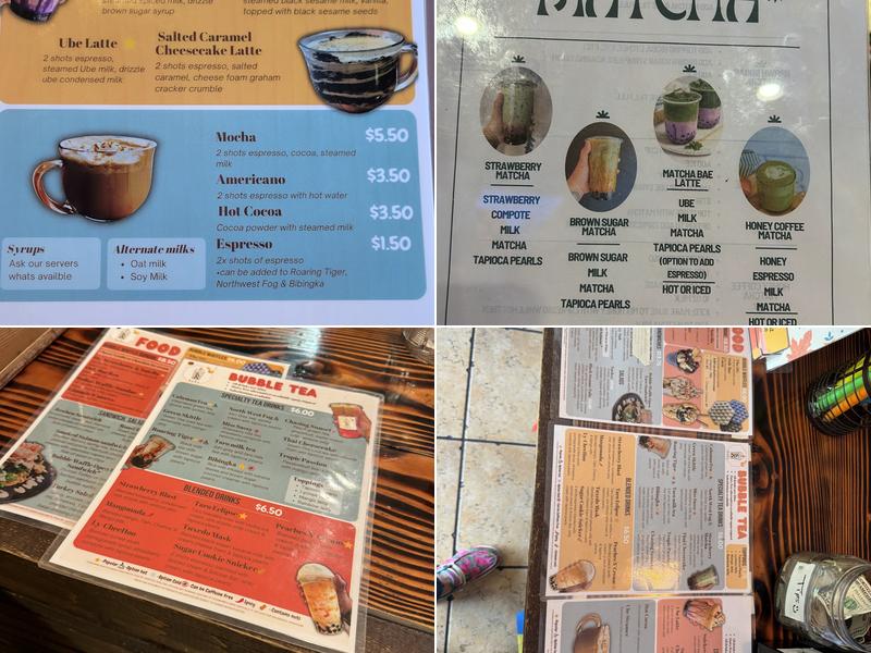 Bubz Menu