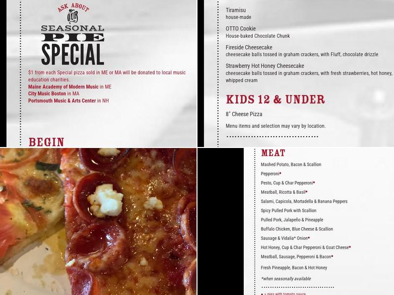 OTTO Menu