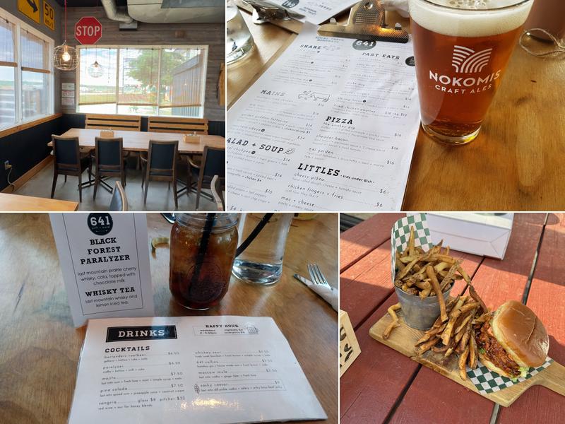 641 Grill + Motel Menu