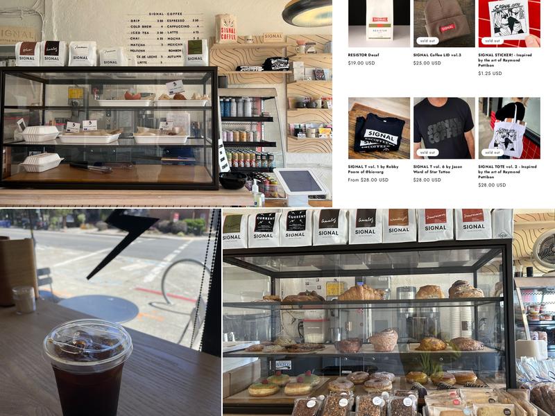 SIGNAL Coffee Roasters Menu