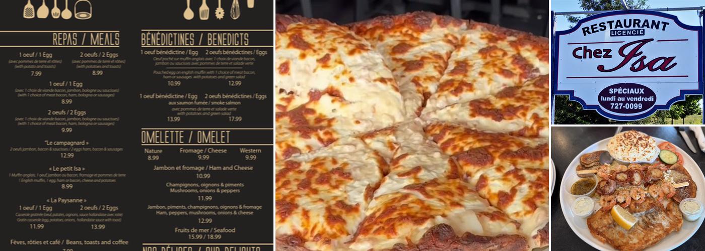Resto Chez Isa Menu