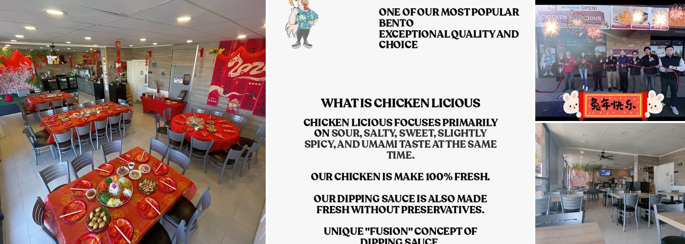 Chicken Licious Menu