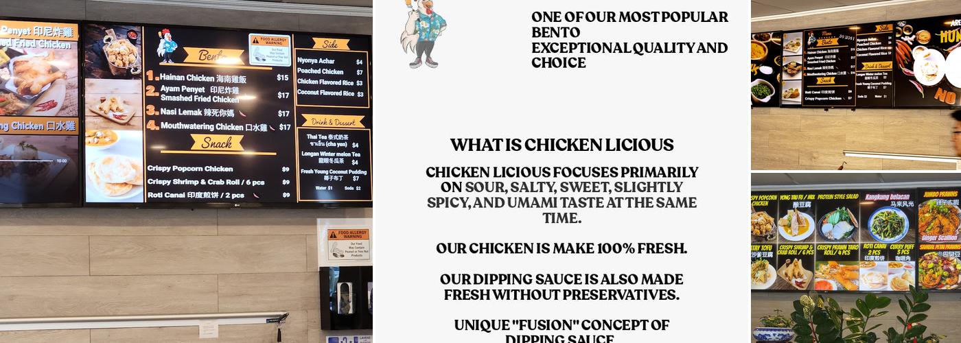 Chicken Licious Menu