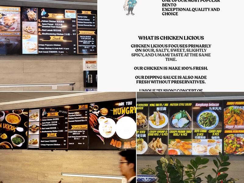 Chicken Licious Menu