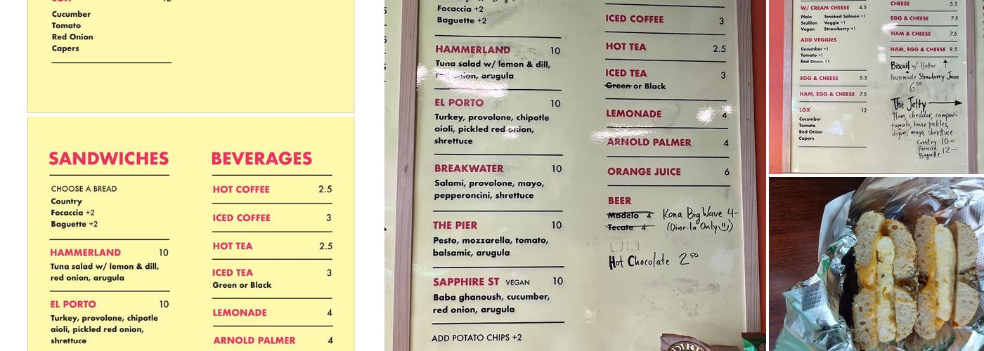 Southwest Bread Menu