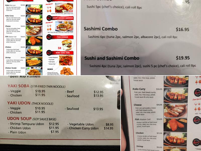Kokodeck Menu