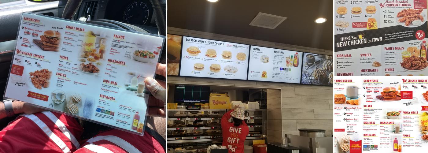Bojangles Menu