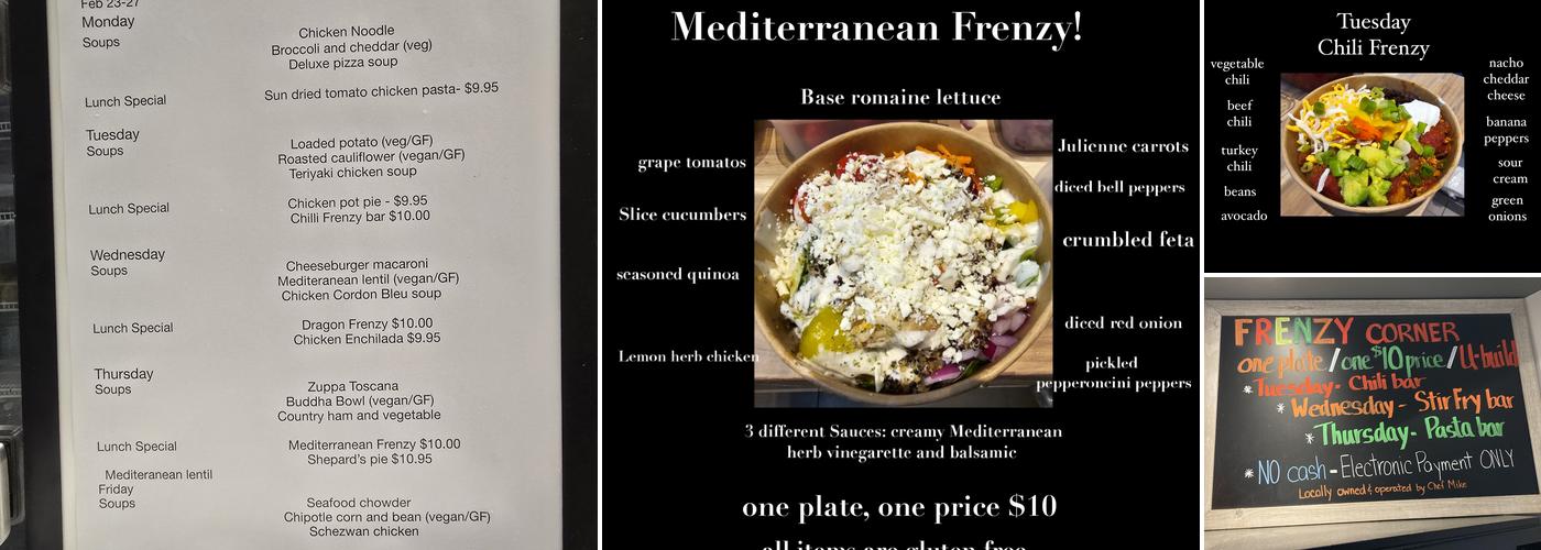 Stoneworks Bistro Menu
