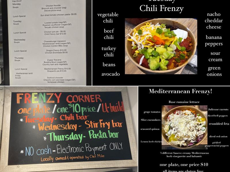 Stoneworks Bistro Menu