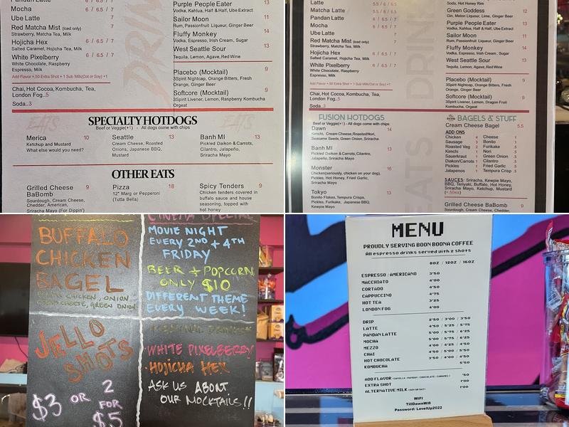 Till Dawn Menu