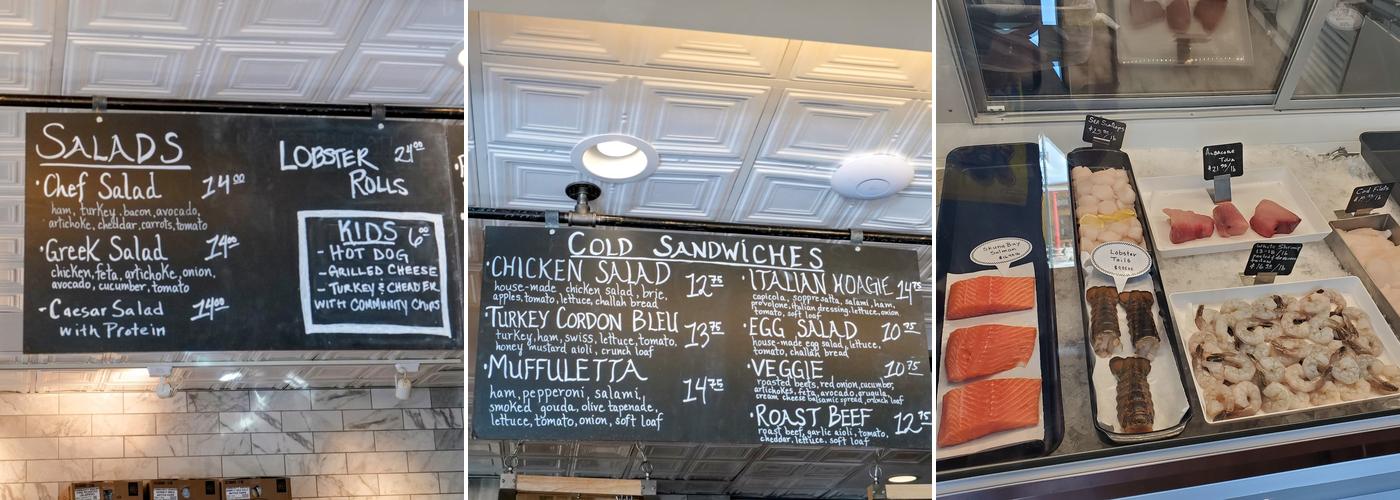 B's Craft Deli & Market Menu