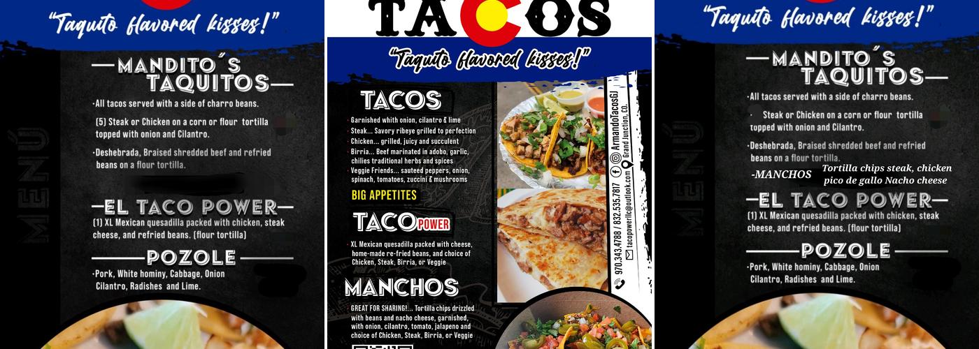 ARMANDO TACOS Menu
