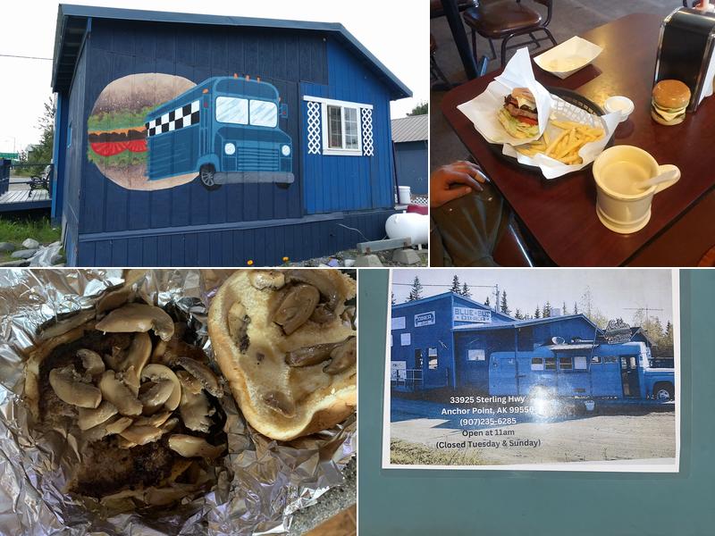 Blue Bus Diner 33925 Sterling Hwy, Anchor Point