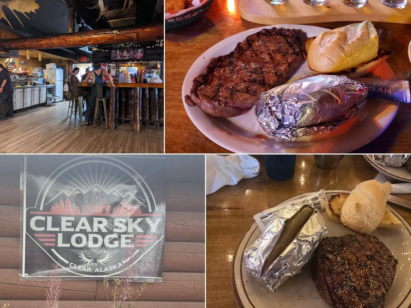 Clear Sky Lodge Bar & Grill Menu