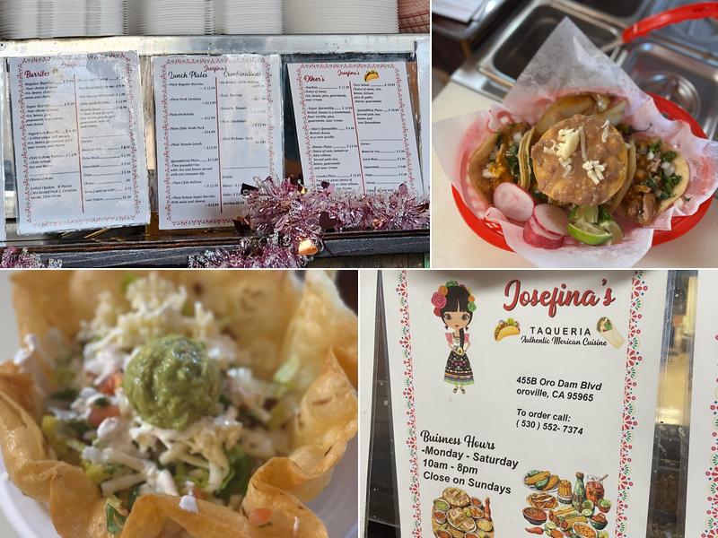 Josefina's Taqueria Menu