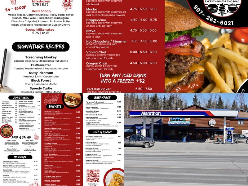 Cook's Corner Menu