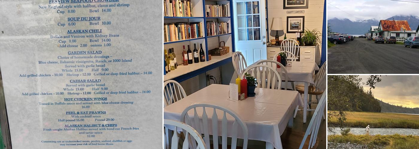 HISTORIC HOPE CAFE, SEAVIEW BAR & CAMPGROUND Menu